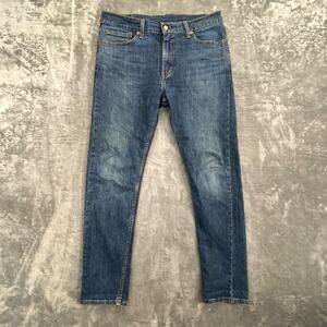 Levi's 510 Skinny Men's Jeans 33x32 Blue Denim Casual